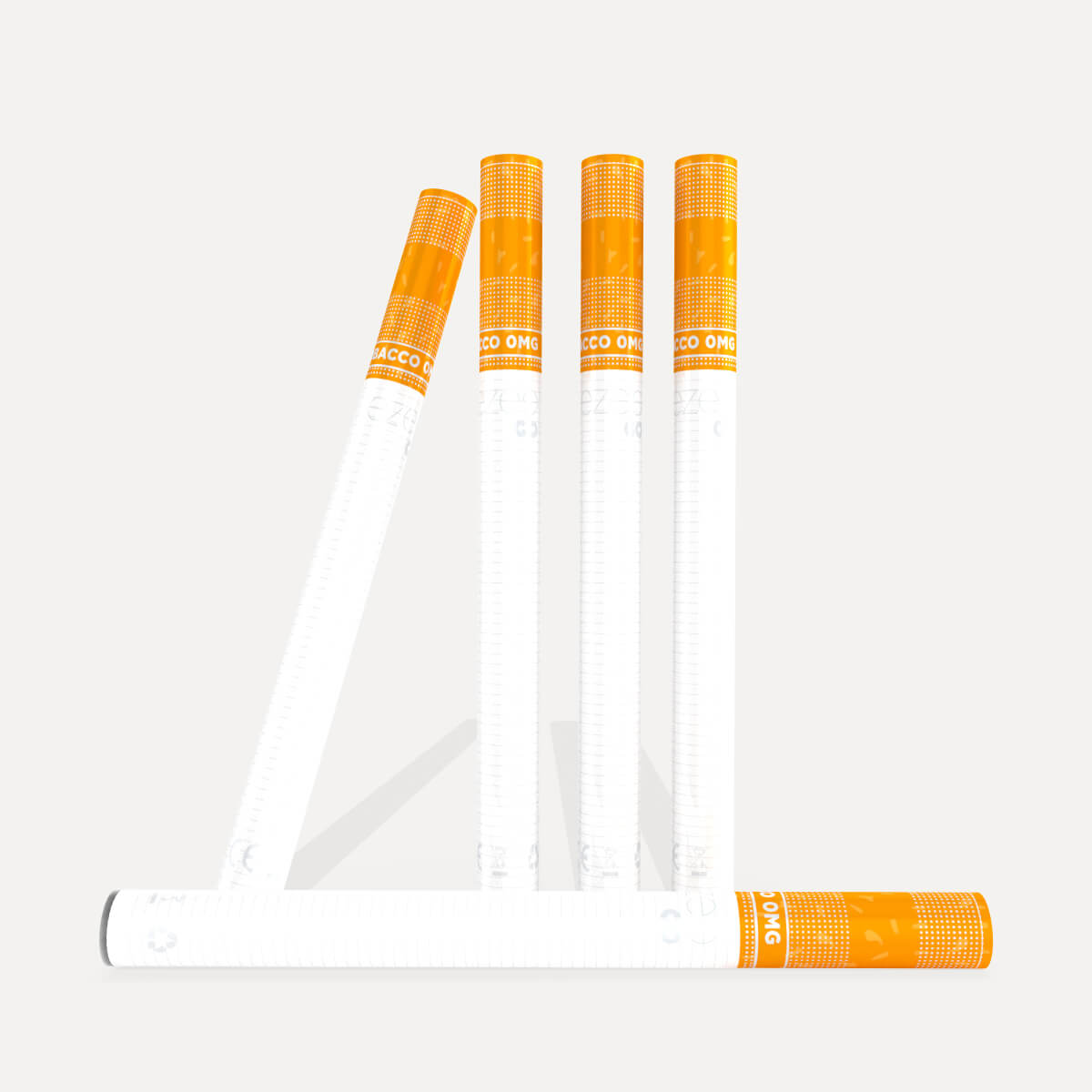 e-cigaret som ligner en rigtig cigaret til brug ved teatre, film og andre scene optræner hvor cigaretter ikke er tilladt at bruge