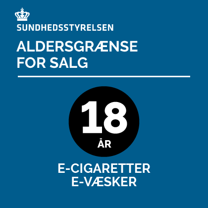 sst aldersgrænse for køb af vapes 18 år ezee