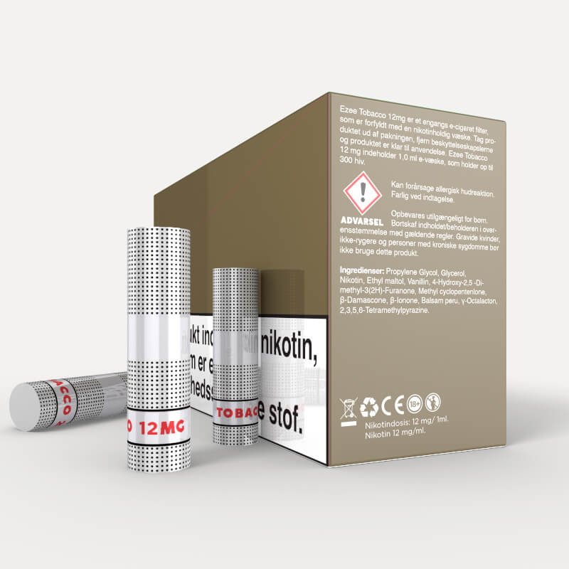 Ezee Filter Tobak 12mg/ml (x36)