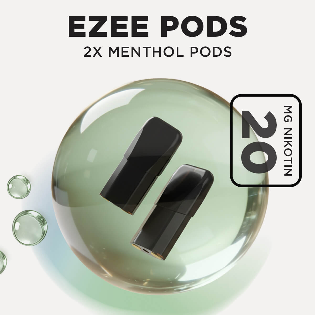Ezee Next Green 20mg - Pods med Menthol smag 2 Stk.