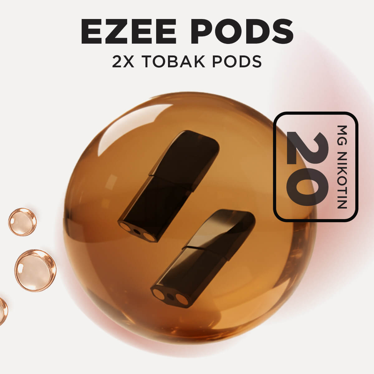 Ezee Next Red 20mg - Pods med Tobakssmag 2 Stk.