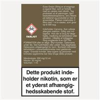 Ezee Green 20mg - E-cigaret filter med menthol smag 36 Stk.