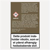 Ezee e-cigaret startpakke Grøn - Menthol smag 20mg nikotin
