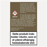Ezee e-cigaret startpakke Rød - Tobakssmag 20mg nikotin