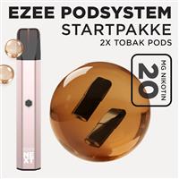 Ezee Next Pod startpakke Beige - Tobakssmag 20mg nikotin