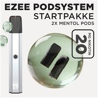 Ezee Next Pod startpakke Sølv - Menthol smag 20mg nikotin