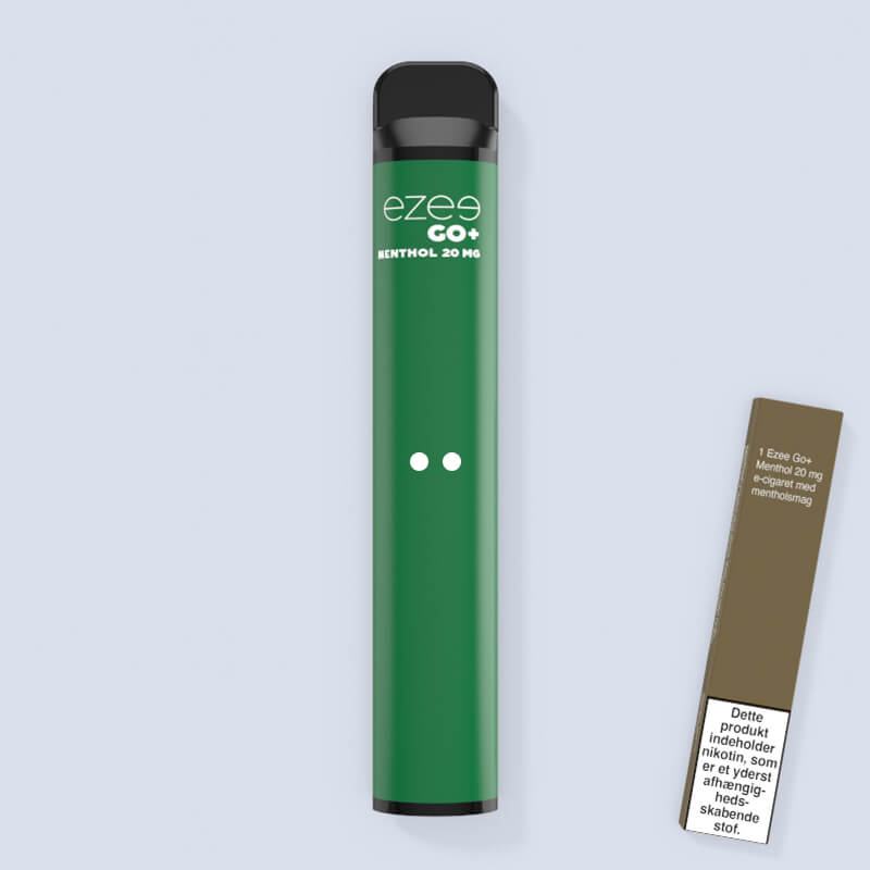 engangs e-cigaret puff bar bars disposables menthol 20mg nikotin